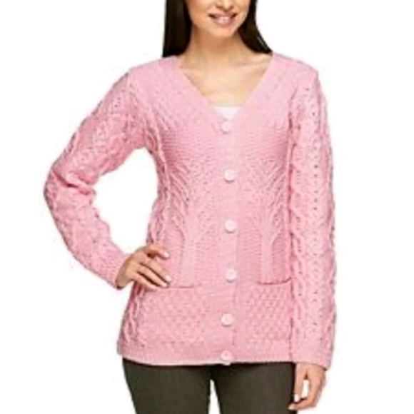 Kilronan Sweaters - KILRONAN 100% Merino wool cardigan